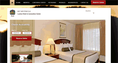 Desktop Screenshot of bestwesternlawton.com